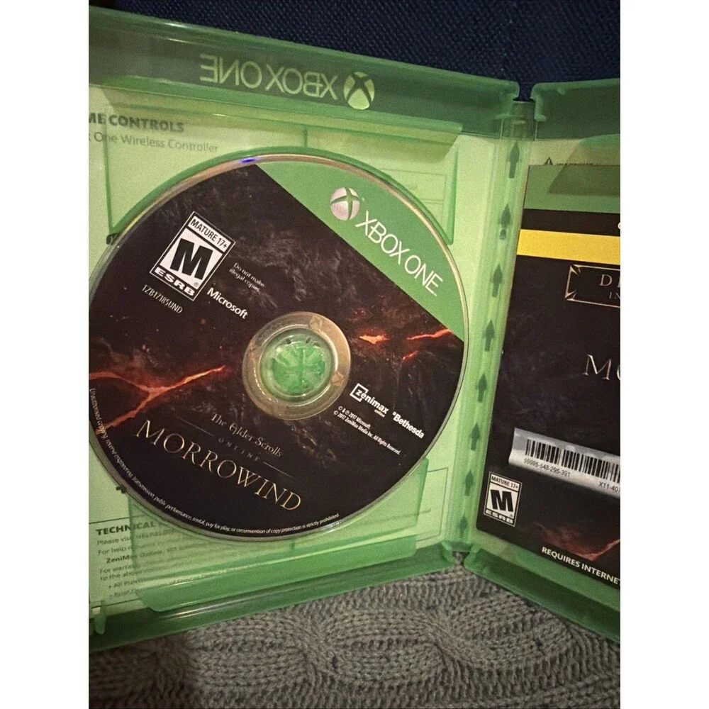 Elder Scrolls Online: Morrowind, Bethesda, Xbox One Game Excellent Condition